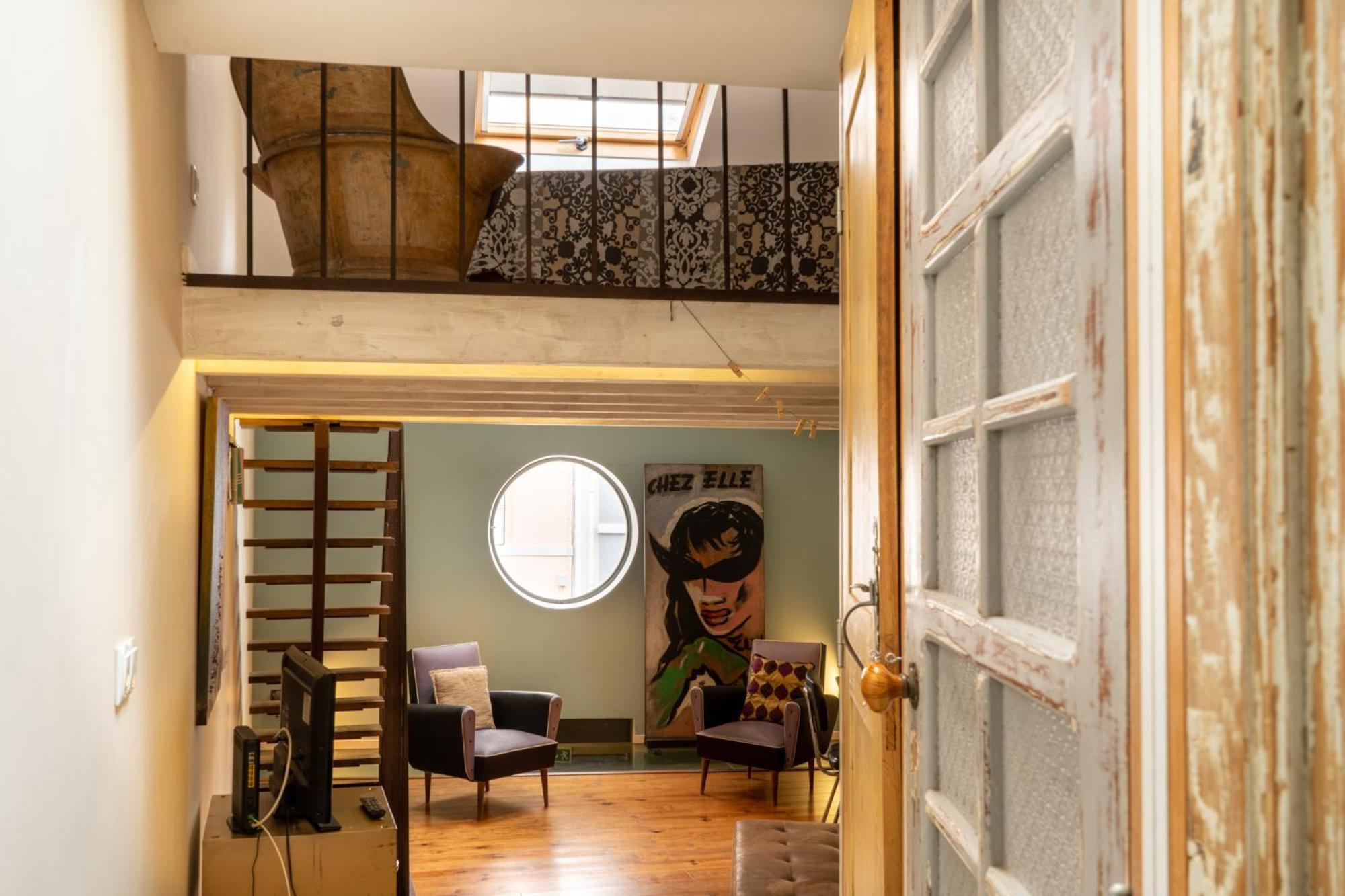 リスボンUnique Stylish House In Beautiful Gracaアパートメント エクステリア 写真